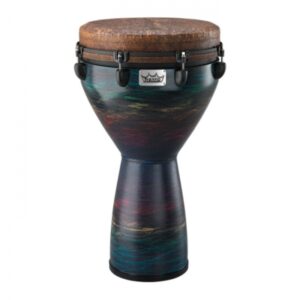 Remo DJ-0114-22-SN014 14″ Mondo Infinity Djembe Drum Eco Grain Multicolor