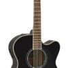 Yamaha CPX600 Black Acoustic Guitar