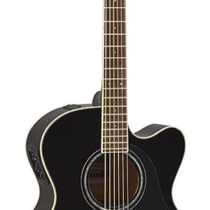 Yamaha CPX600 Black Acoustic Guitar