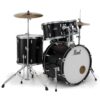 Pearl, Drum Set, 5 Pcs, Roadshow, W/Stands & Cymbals -Jet Black RS525SC/C