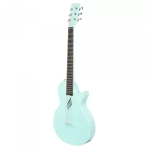 Enya Nova Go Blue Color Acoustic Guitar Cabon Fiber