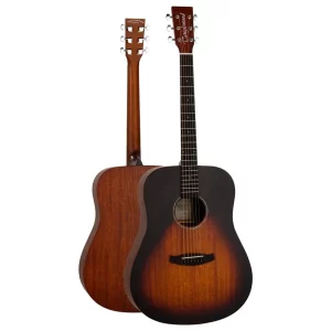 Tanglewood Crossroads TC5 Acoustic Guitar Dreadnought Whiskey Barrel Burst Satin Finish