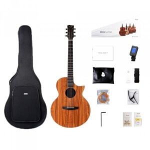 Enya EA-X1C EQ Acoustic Guitar All Koa Finish