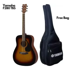 Yamaha F280 Guitar Tobbaco Sunburst Color