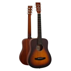 Tanglewood Crossroads TC2 Acoustic Guitar Travel Whiskey Burst Satin Finish