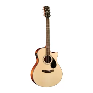 Kepma EACE Semi Acoustic Guitar Natural