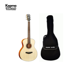 Kepma ES36 Travel Acoustic Guitar Natural Matt Finish