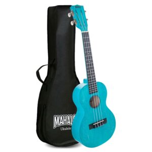 Mahalo ML3AB Island Series Tenor Ukulele - Aqua Blue
