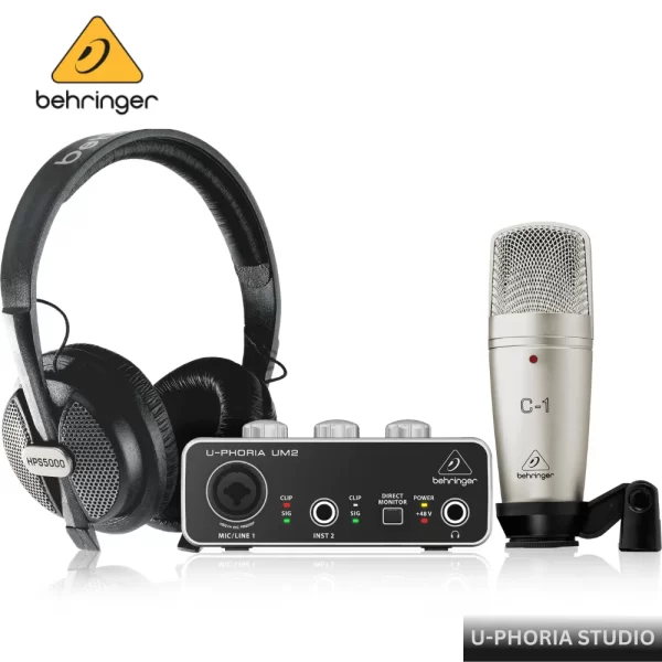 Behringer U-PHORIA Studio, bundle Pack