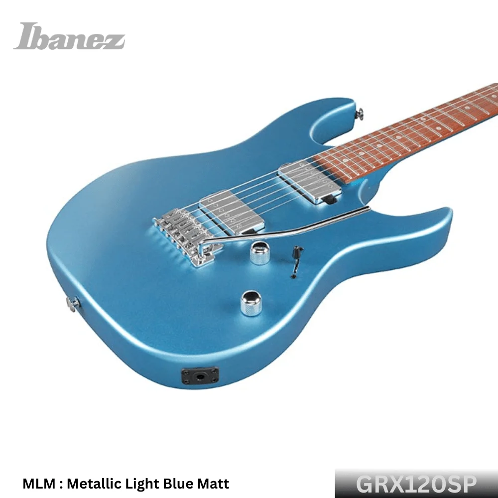 Ibanez GRX120SP MLM : Metallic Light Blue Matte Electric Guitar