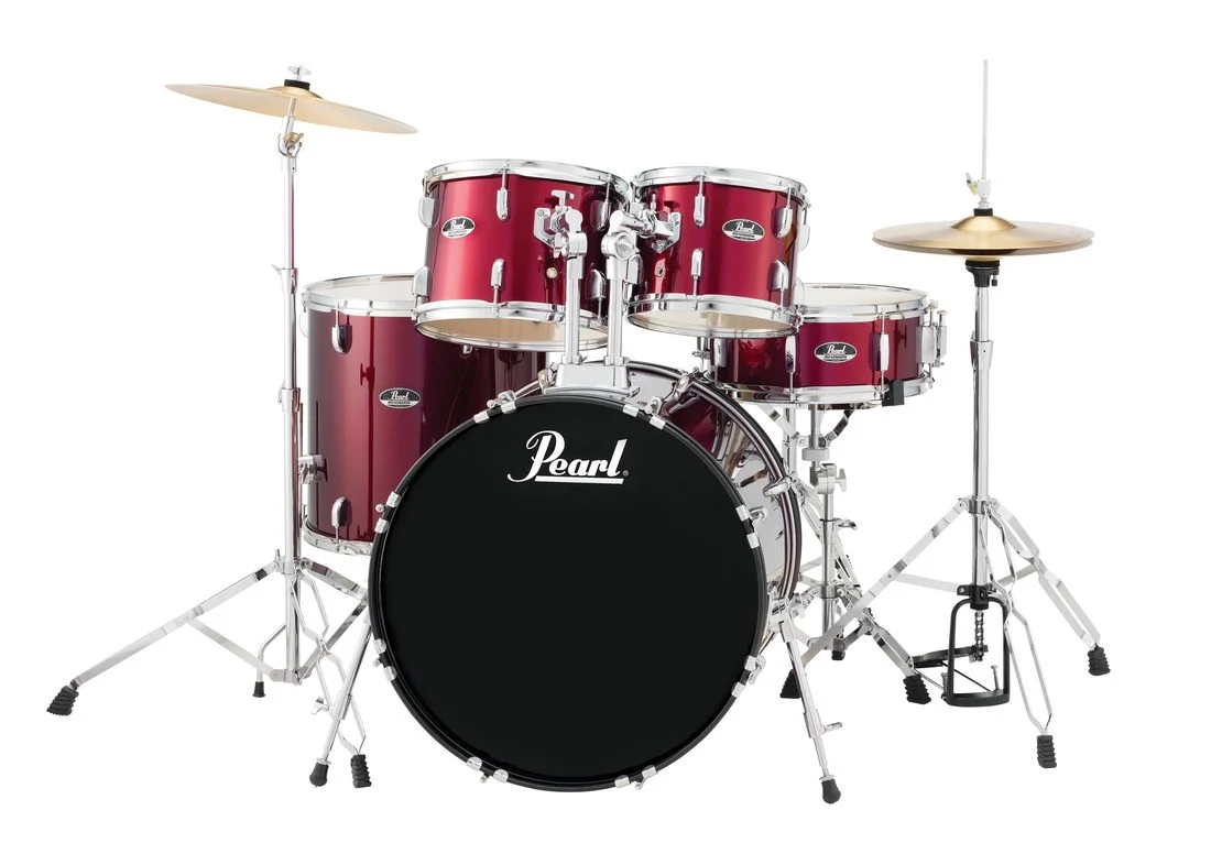 Pearl Roadshow Drumset Wine Red 5 piece