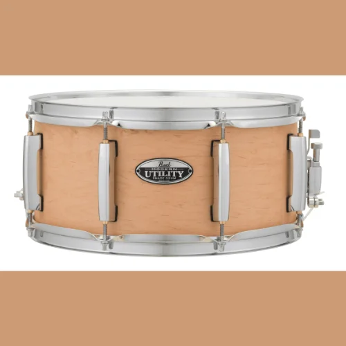 Pearl Snare Drum Modern Utility 6-Ply Mapel 14” X 6.5”